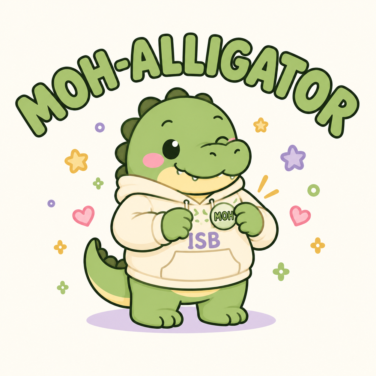 Moh-Alligator illustration